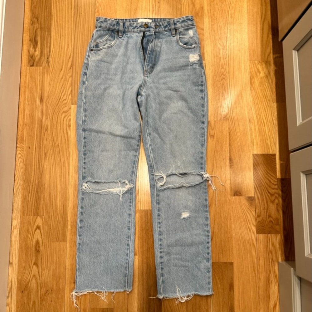 Rolla's ripped straight jeans size 27
